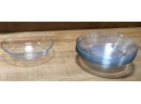 7 Clear Glass Salad Bowls Made In France Duralex