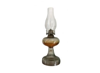 Antique Oil Lamp - Glass