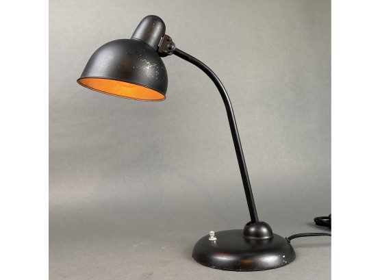 Vintage Black Bauhaus Desk Lamp By Christian Dell Kaiser Idell