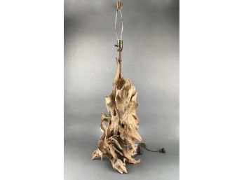 2nd Vintage Mid Century Driftwood Lamp