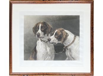 In Reserve, Framed Engraving By J.B. Pratt Of Painting By Heywood Hardy