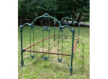 Vintage Wrought Iron Bed