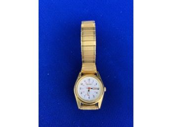 Women's Seiko Stainless Steel And Gold Tone Wrist Watch