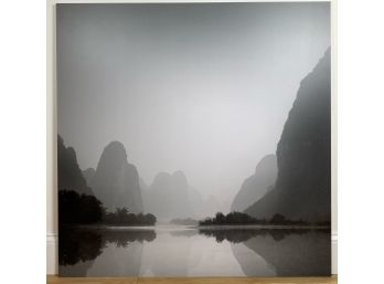 Extra Large Photographic Landscape Image Mounted On Aluminum DiBond By Jonathan Chritchley  - Li River, Guilin