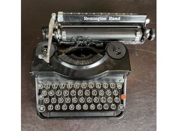 Vintage Remington Rand Model 1 Black Typewriter