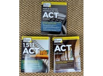 The Princeton Review ACT And SAT Workout And Practice Questions