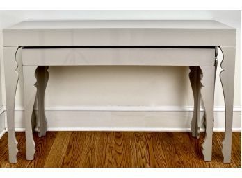 Grey Lacquer Nesting Console Tables Possibly Safavieh