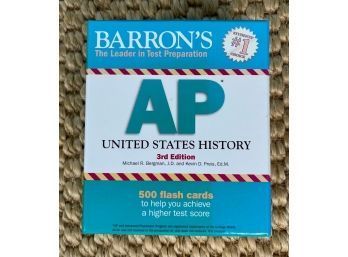 Barrons AP Test Preparation Flash Cards