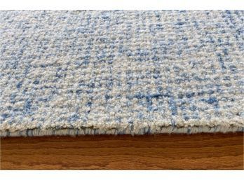 Serena And Lily Islay 9 X 12 Wool Rug In White And Blue