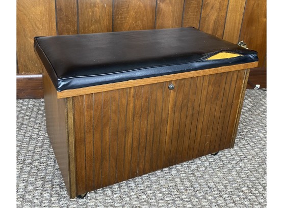 Mid Century Lane Piano Bench With Interior Storage