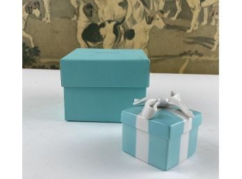Tiffany & Co. Porcelain Lidded Gift Box - New In Box