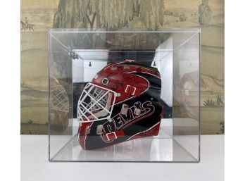 NHL Stanley Cup Winners - New Jersey Devils - Signed Goalie Mask From 1999/2000