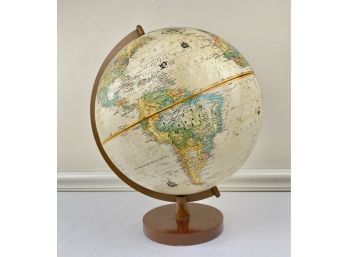 Vintage Replogle Table Top World Globe