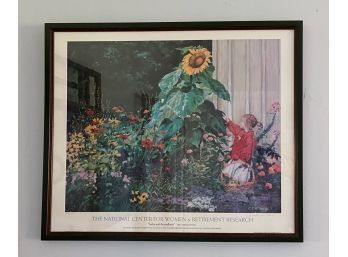 National Center For Women & Retirement Research 1995 Limited Edition Print Signed/Numbered By Artist