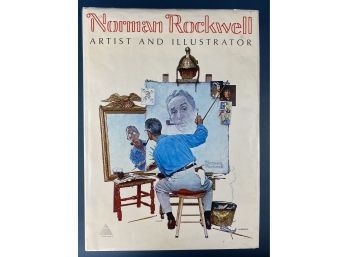 Large Norman Rockwell Artist & Illustrator Coffee Table Book