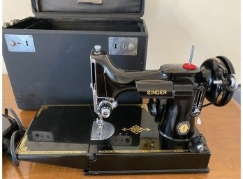 Antique Singer Portable Sewing Machine 100th Anniversary Model 1851-1951