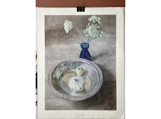 The Silver Basin Print By Henrietta Wyeth, Numbered And Signed By Henrietta Wyeth