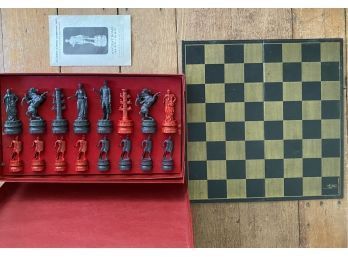 Chess Set Classic Games Company - First Collectors' Series, Ancient Rome 264 B.C. - 14 A.D.