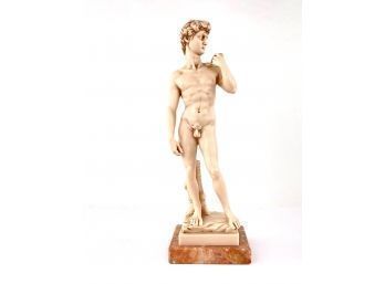 Figurine Of David Made Of Resin, Purchased In Italy In The 1980's