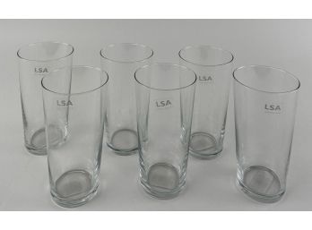 15 New In Box, LSA Handmade Glassware - Gio Juice Glasses