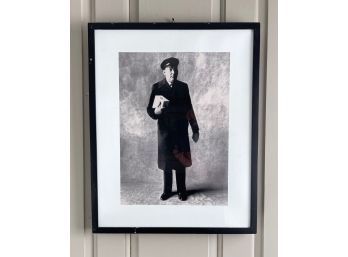 Black And White Copy Of An Irving Penn Photograph Of A Man, Framed