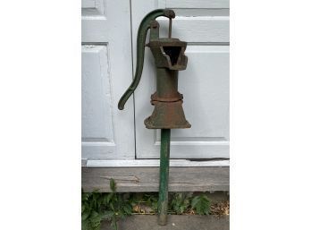 Antique Green Cast Iron, Columbiana Pump Co. Water Pump