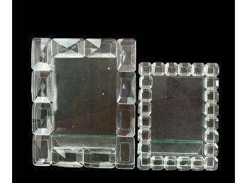 Glass Picture Frames, 5 X 7' & 4 X 6'