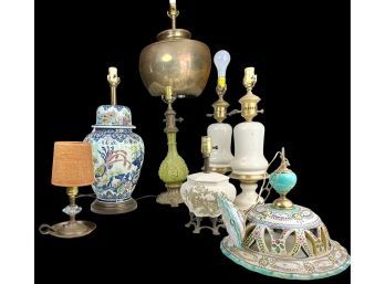 Assortment Of Table Lamps