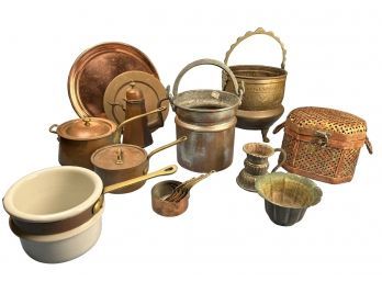 Copper And Brass Assorted Lot