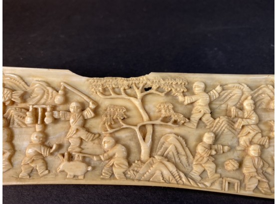 Antique Chinese Carving In Bone