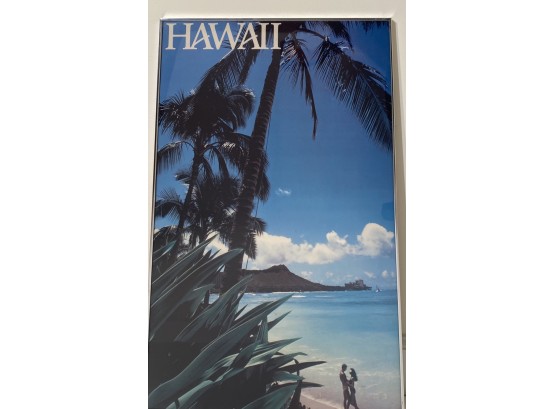 Hawaii, American Airlines Vintage Framed Travel Poster