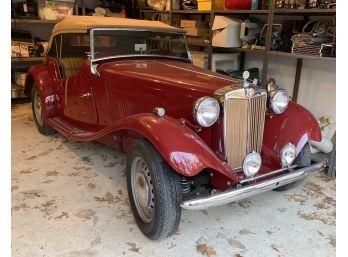 Classic, 1951 MGTD Automobile, In Excellent Condition