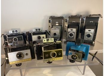 Assorted Lot Of Polaroid Land Camera Models