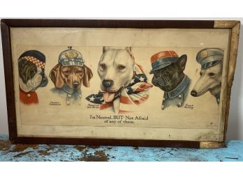 1913 War Bond By Wallace - American Dogs