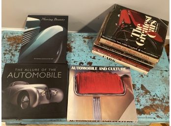 Excellent Selection Of Vintage Reference/ Coffee Table Books On Automobiles