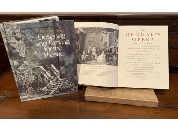 Two Vintage Coffee Table Or Reference Books Opera / Theatre