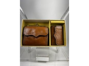 Vintage, Unused In Original Box Princess Gardner Spectator Wallet And Key Case