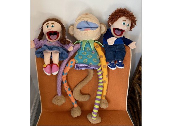 EQ - Three Stuffed Puppets