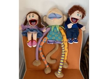 EQ - Three Stuffed Puppets