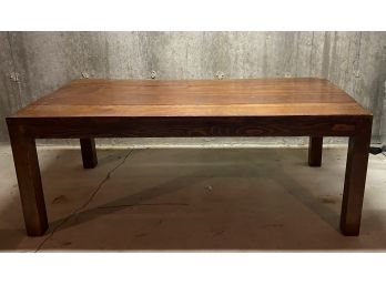 EQ - Large Rectangular Wood Farm Table