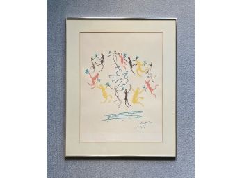 EQ - Framed Picasso Print, 'the Dance Of Youth'