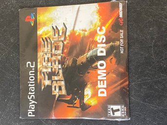 PS2 Fire Blade Demo Disc Sealed C3