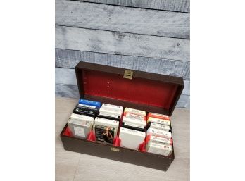 Leather 8-track Storage Box