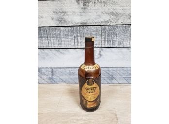 Heublein's Powder Horn Blended Whiskey Bottle