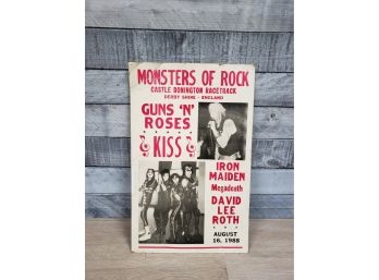 Vintage Rock Show Sign