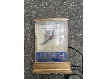 Busch Beer Clock
