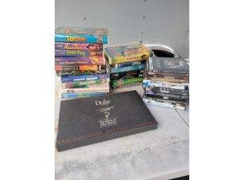 Lot Of VHS And DVD