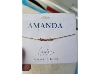 Amanda Name Necklace