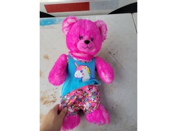 Build A Bear Pink Teddy Bear