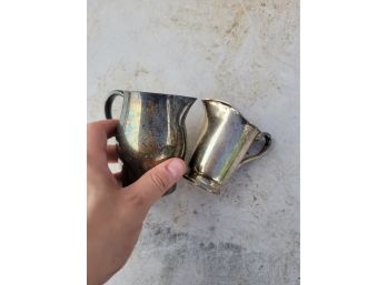 Silver Plated Mini Cups